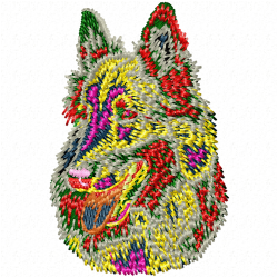 Dogs Embroidery Design 5 Dogs Embroidery Design 5